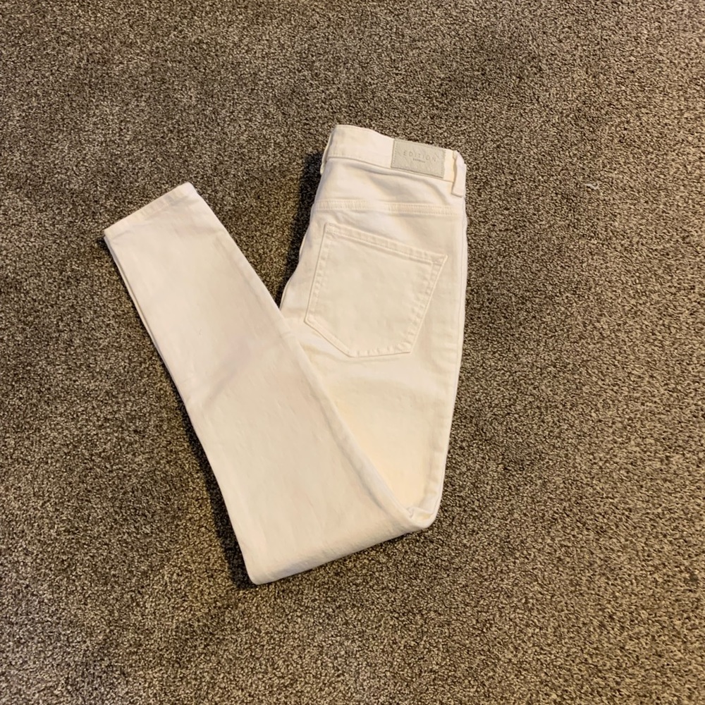 Express White Skinny Jeans